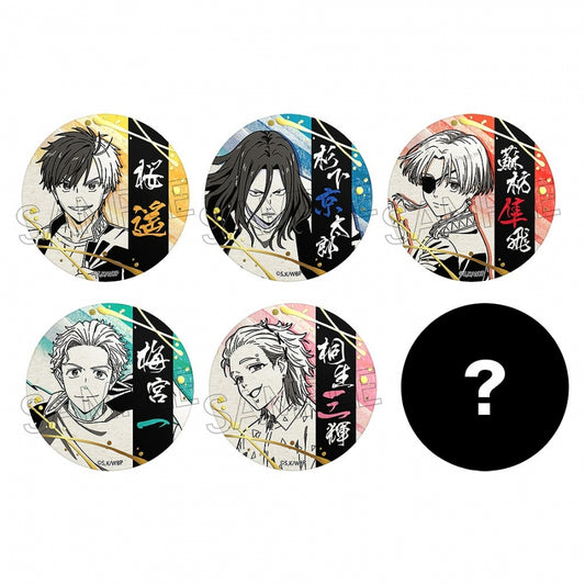 (ﾂｲﾝｸﾙ) WIND BREAKER 箔押し和紙缶バッジ