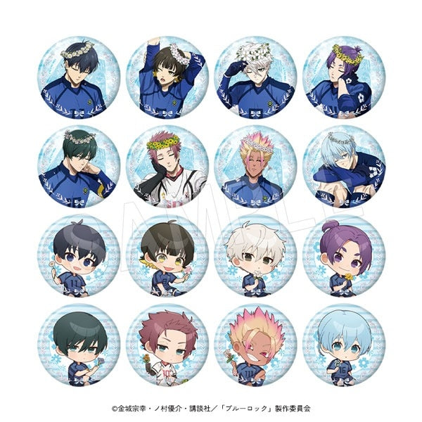 ブルーロック トレーディングホロ箔押しマット缶バッジ 『BIRTHDAY FLOWER Ⅱ』ver. (池袋)