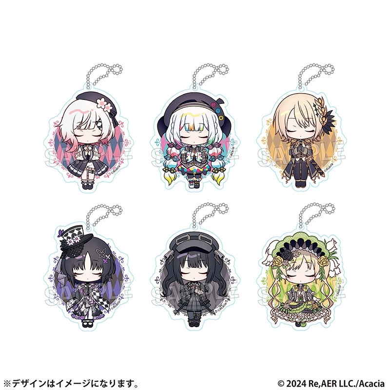 魔法少女ノ魔女裁判 トレーディングちびキャラアクリルキーホルダー ver.A (池袋)
