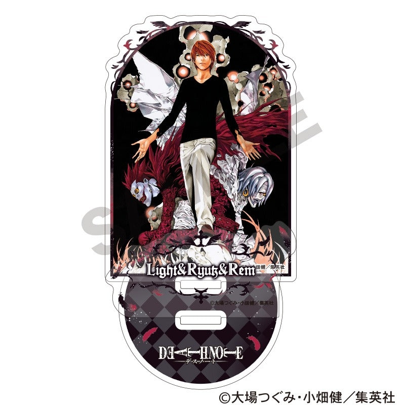 DEATH NOTE ｼﾞｵﾗﾏｱｸﾘﾙｽﾀﾝﾄﾞ 夜神月 リューク レム