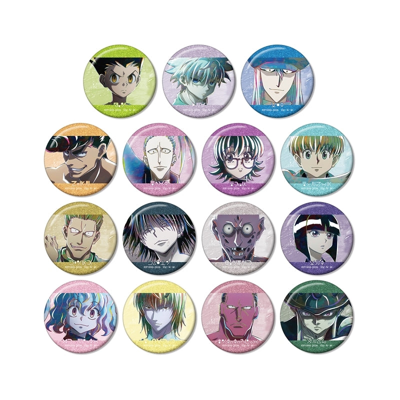 HUNTER×HUNTER トレーディング Ani-Art 第4弾 グリッター缶バッジ