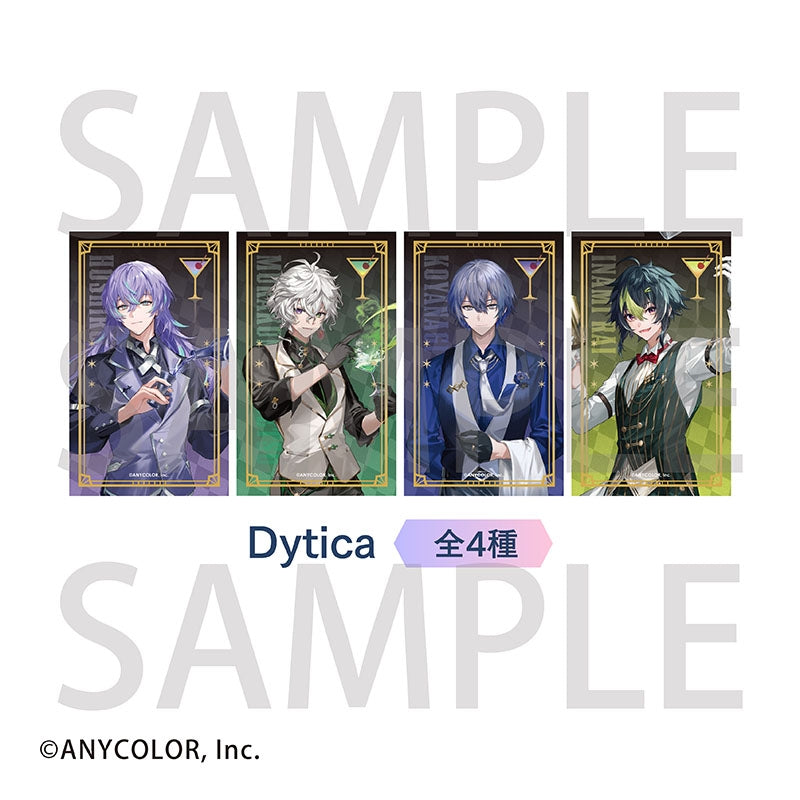 【Animate Cafe】にじさんじ（HEROES） トレーディング箔押しカクテルカード Dytica(池袋)