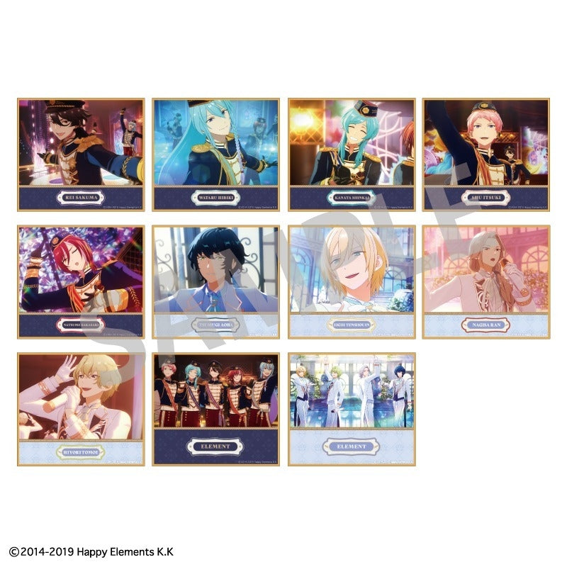 あんさんぶるｽﾀｰｽﾞ!!追憶ｾﾚｸｼｮﾝ『ｴﾚﾒﾝﾄ』 TDﾐﾆ色紙 (ｶﾐｵｼﾞｬﾊﾟﾝ)