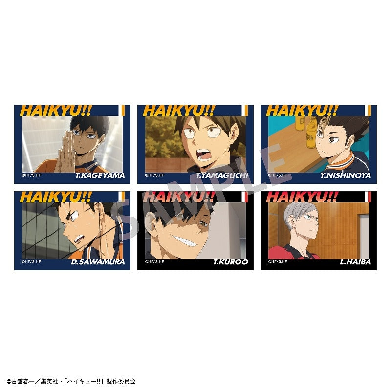 (ｶﾐｵｼﾞｬﾊﾟﾝ) ハイキュー!! トレーディングスクエア缶バッジVOL.４
