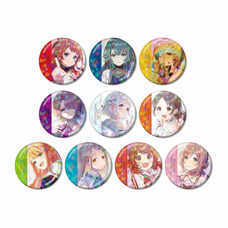 【animate限定】学園アイドルマスター トレーディングホログラム缶バッジ vol.2(池袋)