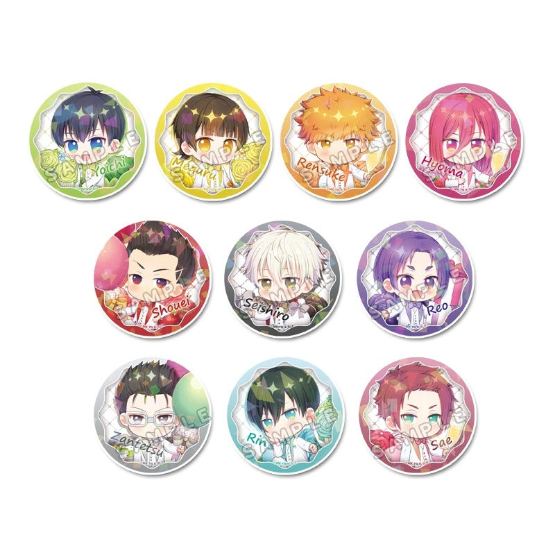 (ｼｰｽﾞﾅﾌﾞﾙﾌﾟﾗﾝﾂ) ﾌﾞﾙｰﾛｯｸ ぷちちょこ ﾄﾚｰﾃﾞｨﾝｸﾞﾎﾛｸﾞﾗﾑ缶ﾊﾞｯｼﾞ お祝い