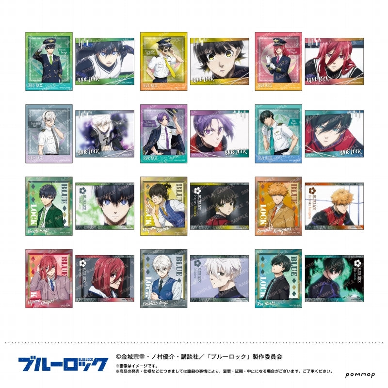 (Showa note) ブルーロックフォト风メタルステッカーコレクションsticker