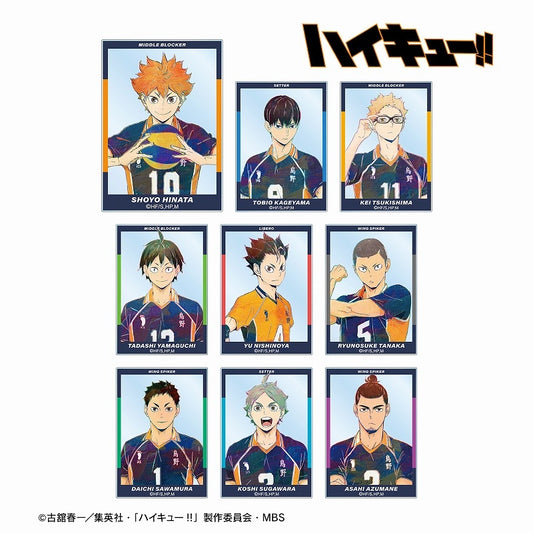 (ｱﾙﾏﾋﾞｱﾝｶ) ﾊｲｷｭｰ!! ﾄﾚｰﾃﾞｨﾝｸﾞ Ani-Art 第4弾 ｱｸﾘﾙｶｰﾄﾞ acrylic card