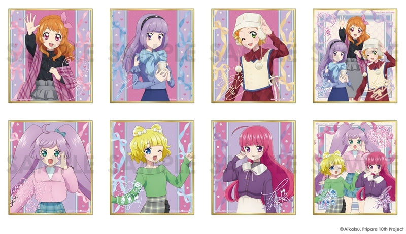 (SOL) ｱｲｶﾂ!×ﾌﾟﾘﾊﾟﾗ TDﾐﾆ色紙 Dream harmony!