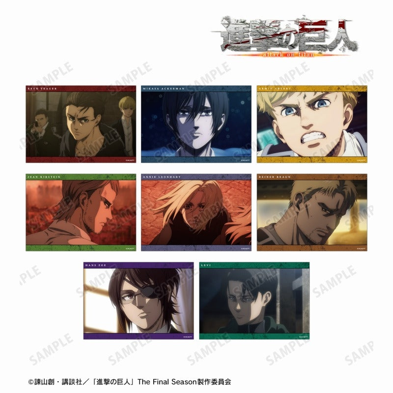 (ｱﾙﾏﾋﾞｱﾝｶ) 進撃の巨人　トレーディング場面写ブロマイド