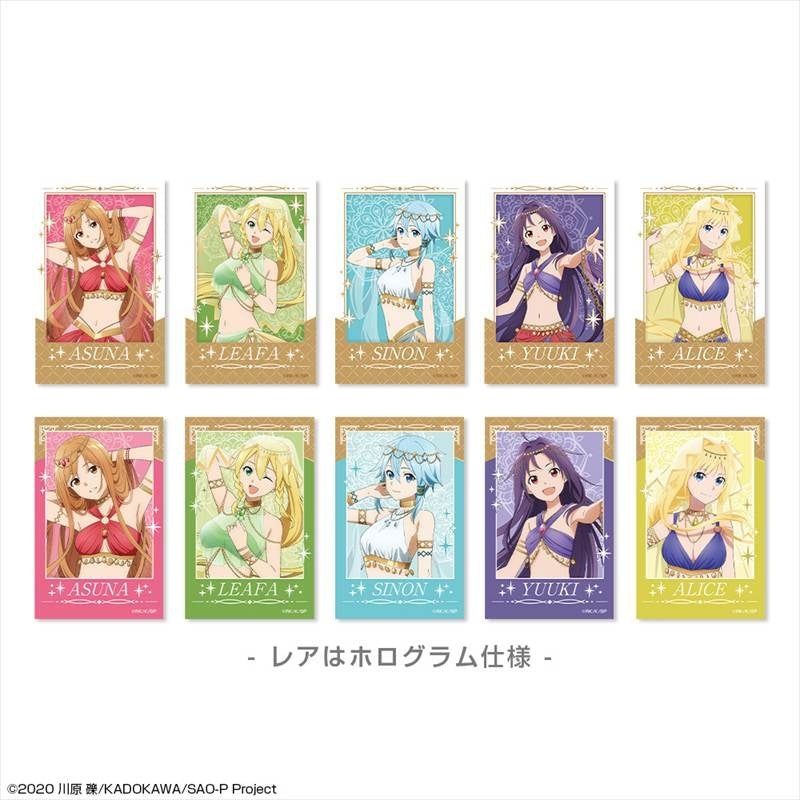 ソードアート・オンライン トレーディングインスタントフォト風カード (踊り子ver.)