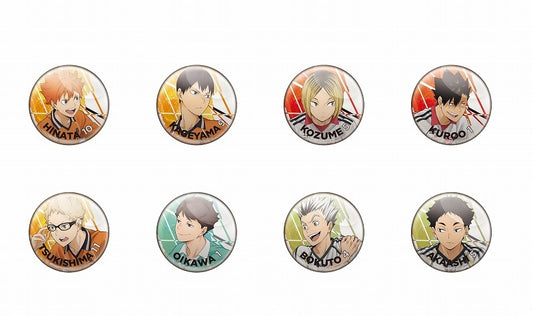 ハイキュー!! VS好敵手トレーディング缶バッジ徽章Haikyu!! VS rival trading tin badge