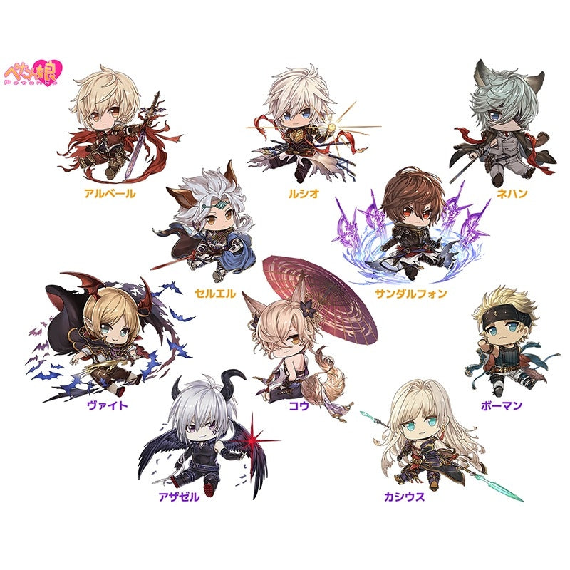 ｸﾞﾗﾝﾌﾞﾙｰﾌｧﾝﾀｼﾞｰ ぺたん娘 TDｱｸﾘﾙｽﾄﾗｯﾌﾟ Vol.9 (ﾍﾟﾝｷﾞﾝﾊﾟﾚｰﾄﾞ) keychain