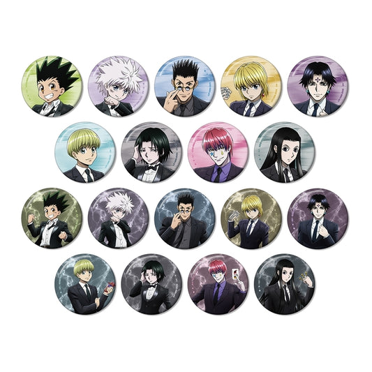 (ｱﾙﾏﾋﾞｱﾝｶ) HUNTER×HUNTER ｽｰﾂ(戦闘後) TD缶バッジ