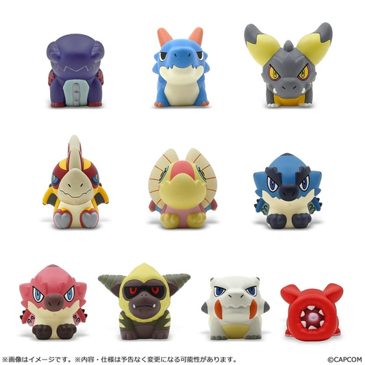 モンスターハンター カプコンフィギュアビルダー フィンガーパペット モンスターハンター Vol.2