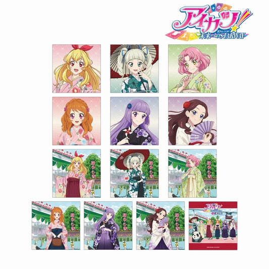 アイカツ！ 10th STORY ～未来へのSTARWAY～ 描き下ろし 袴ver. トレーディング正方形ブロマイド(池袋)