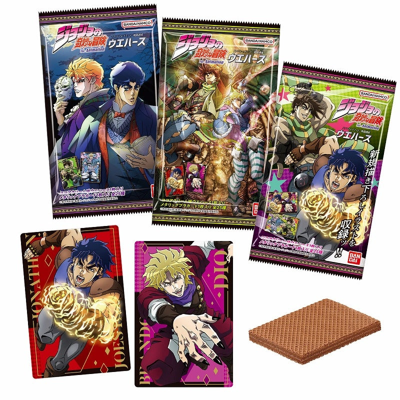 ｼﾞｮｼﾞｮの奇妙な冒険 ﾌｧﾝﾄﾑﾌﾞﾗｯﾄﾞ/戦闘潮流 ｳｴﾊｰｽ wafer card (BANDAI)