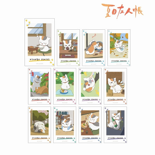 夏目友人帳 ﾆｬﾝｺ先生の1日 TDｲﾝｽﾀﾝﾄｶﾒﾗ風ｲﾗｽﾄｶｰﾄﾞ (ｱﾙﾏﾋﾞｱﾝｶ)