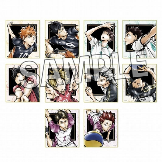ハイキュー!! トレーディングホロ色紙 BOX 1 (再販)  (PROOF)