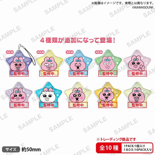 (Bushi-road) おぱんちゅうさぎ ｼﾞｭｴﾙｱｸﾘﾙｽﾄﾗｯﾌﾟ vol.1.5 keychain