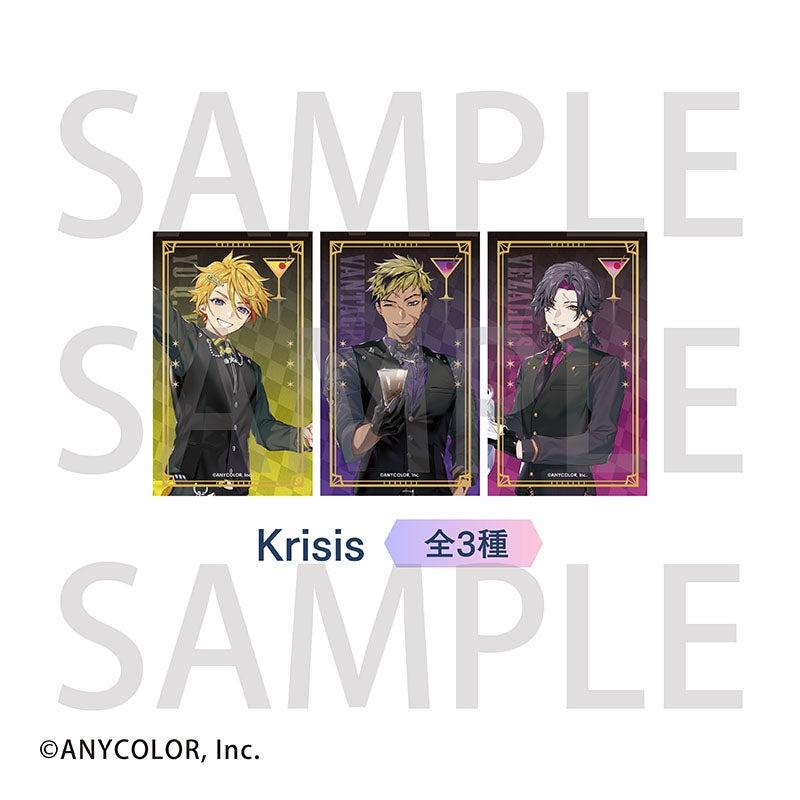 にじさんじ（HEROES） トレーディング箔押しカクテルカード Krisis(池袋)