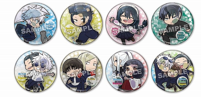 ぴた!でふぉめ 呪術廻戦懐玉･玉折 OP & ED TD缶ﾊﾞｯｼﾞ badge (ﾀｶﾗﾄﾐｰｱｰﾂ)