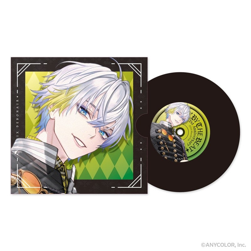 BY THE BEAT レコード型コースター【紙製ジャケット付き】_ケイリクス・デボネア (IKE)