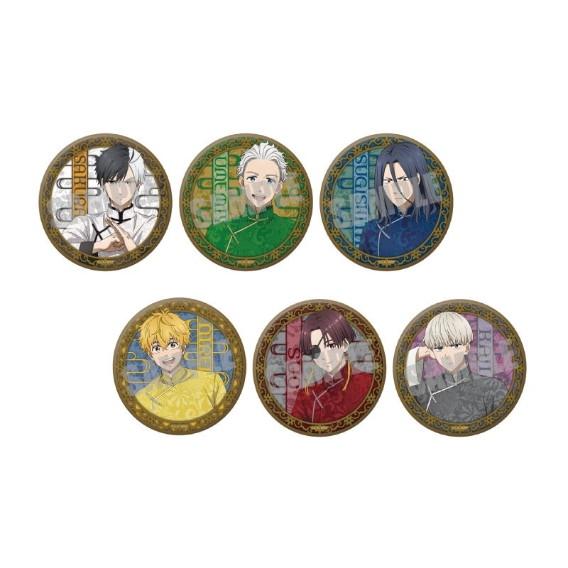 (ｷｬﾋﾞﾈｯﾄ) WIND BREAKER ﾄﾚｰﾃﾞｨﾝｸﾞﾏｯﾄ缶ﾊﾞｯｼﾞ Chinese cafe ver.