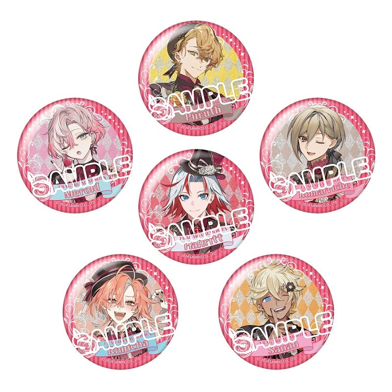 フラガリアメモリーズ1stAnniversary トレーディンググリッター缶バッジ(全6柄)/RED BOUQUET(池袋)