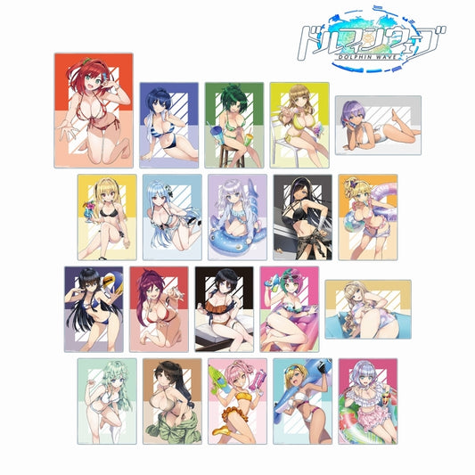 ドルフィンウェーブ トレーディングアクリルカード acrylic card (ｱﾙﾏﾋﾞｱﾝｶ)
