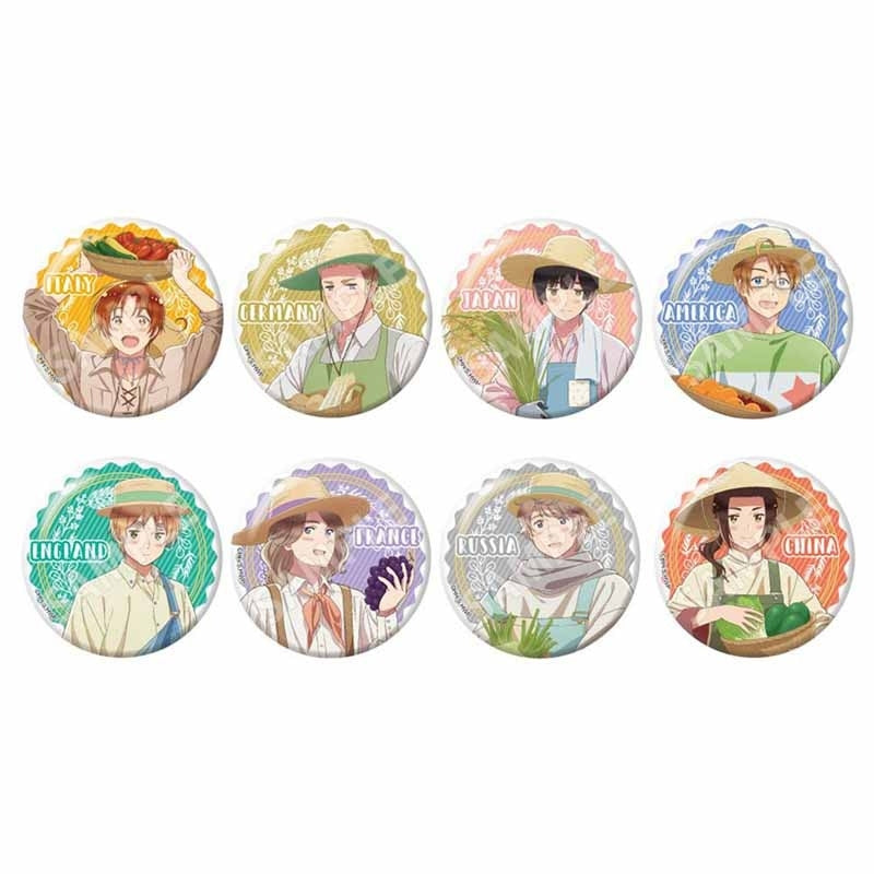「ヘタリア World★Stars」 収穫祭 缶バッジ(池袋)