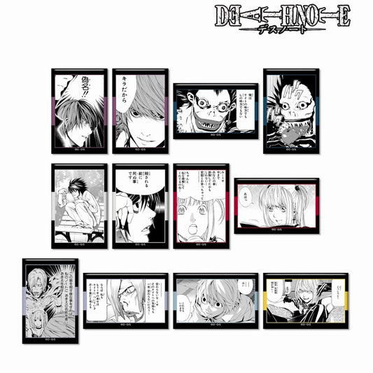 (ｱﾙﾏﾋﾞｱﾝｶ) DEATH NOTE　トレーディングコマスクエア缶バッジ