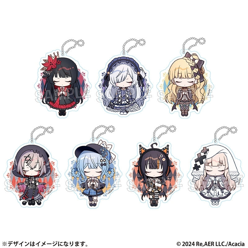 魔法少女ノ魔女裁判 トレーディングちびキャラアクリルキーホルダー ver.B(池袋)