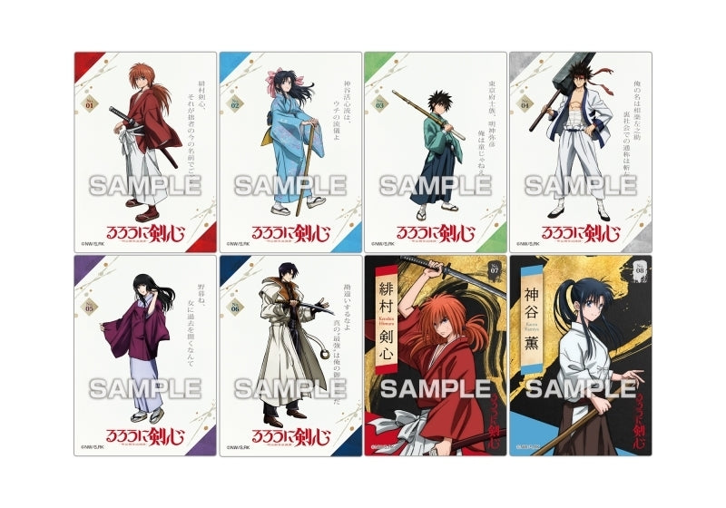 (EN-SKY) るろうに剣心Meiji 剣客 Romance TanｸﾘｱｶｰﾄﾞｺﾚｸｼｮﾝｶﾞﾑFirst Press Limited Edition card