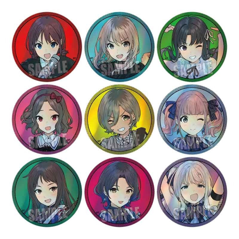 ガールズバンドクライ トレーディングホログラム缶バッジ (池袋)