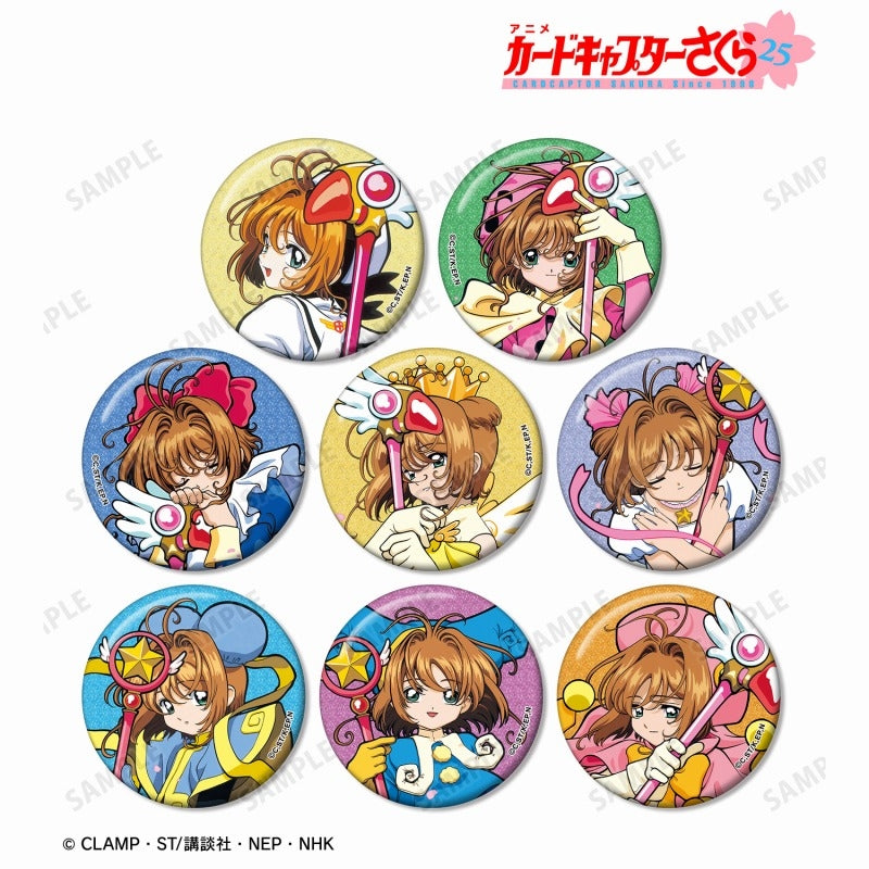 『カードキャプターさくら』 トレーディング さくらオンリー グリッター缶バッジ(池袋)