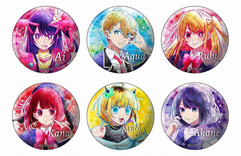 (ﾂｲﾝｸﾙ) 【推しの子】 ウェットカラーシリーズ 缶バッジ badge