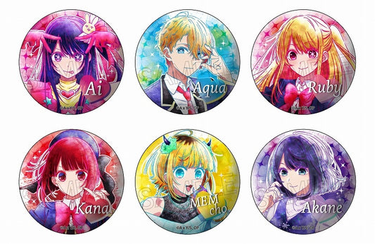 (ﾂｲﾝｸﾙ) 【推しの子】 ウェットカラーシリーズ 缶バッジ badge