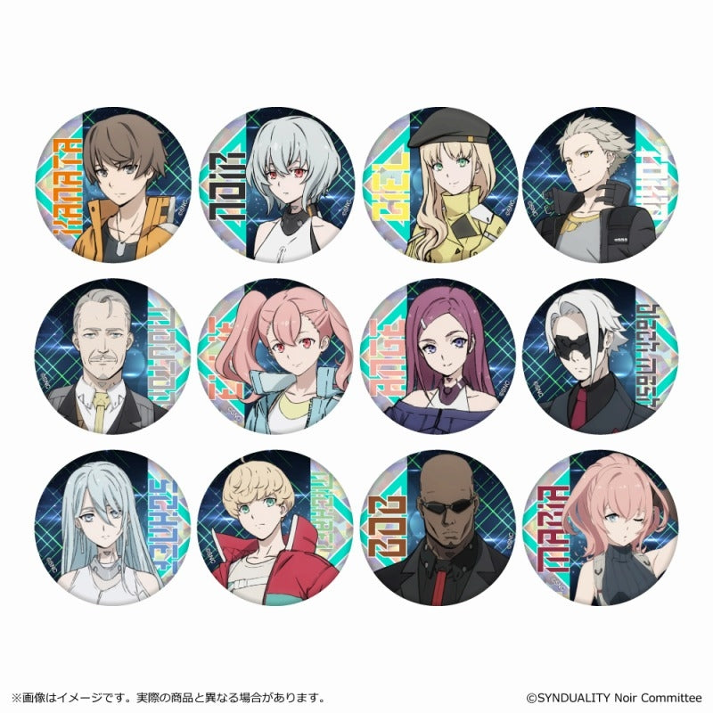(Shimizu Industry) SYNDUALITY Noir ホログラム綶バッジbadge