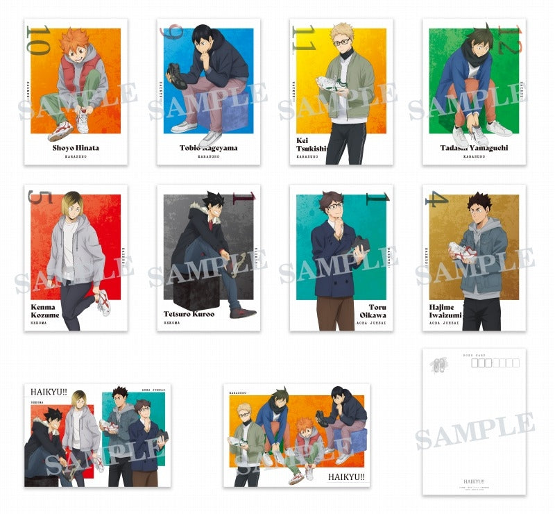 ハイキュー!! ShoesFit A5ポストカードセット (ﾀｶﾗﾄﾐｰｱｰﾂ)  card