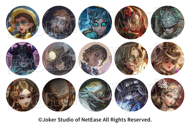 Identity V <RE:シリーズ> トレーディング缶バッジ（イラストコレクション）Vol.1 単品 (池袋)