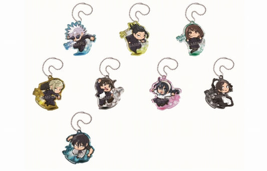 (TakaraTomyArts) ぴょんｺﾚ 呪術廻戦 懐玉・玉折 ｱｸﾘﾙｷｰﾎﾙﾀﾞｰ acrylic keychain