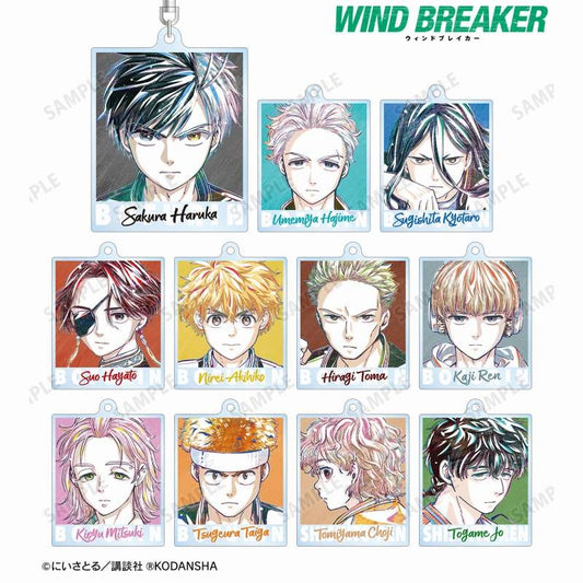 (ｱﾙﾏﾋﾞｱﾝｶ) WIND BREAKER ﾄﾚｰﾃﾞｨﾝｸﾞ Ani-Art ｱｸﾘﾙｷｰﾎﾙﾀﾞｰ　acrylic keychain