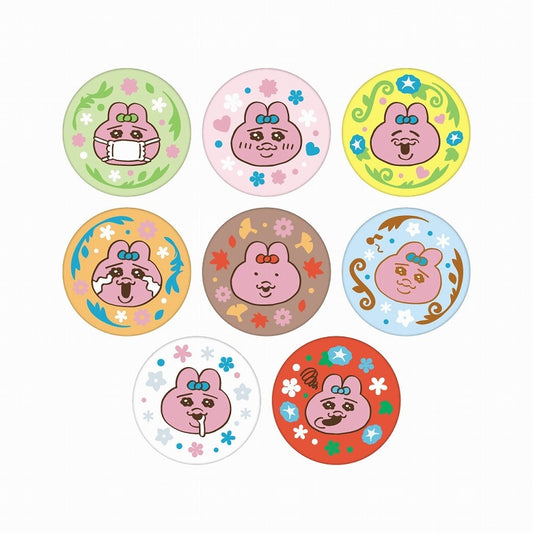 (EN-SKY) おぱんちゅうさぎ 刺繍缶バッジコレクション 2 badge tcb