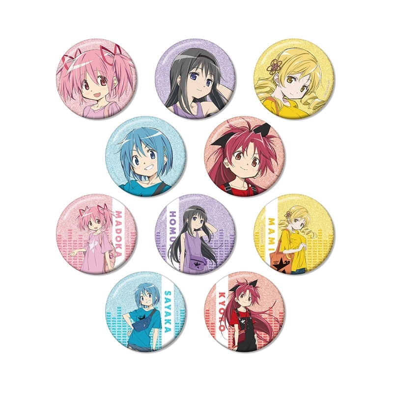 TVアニメ「魔法少女まどか☆マギカ」 rockin'starコラボ 描き下ろし トレーディンググリッター缶バッジ IKE