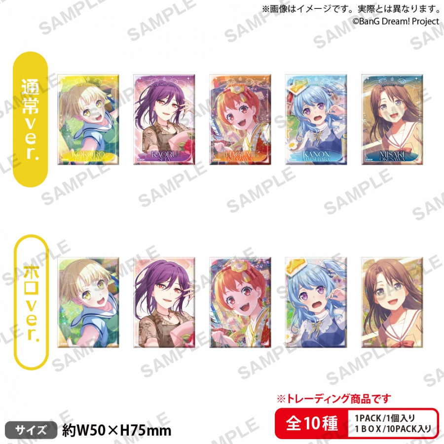 BanG Dream! ガールズバンドパーティ！ トレーディングしかくい缶バッジ vol.1 ハロー、ハッピーワールド！IKE