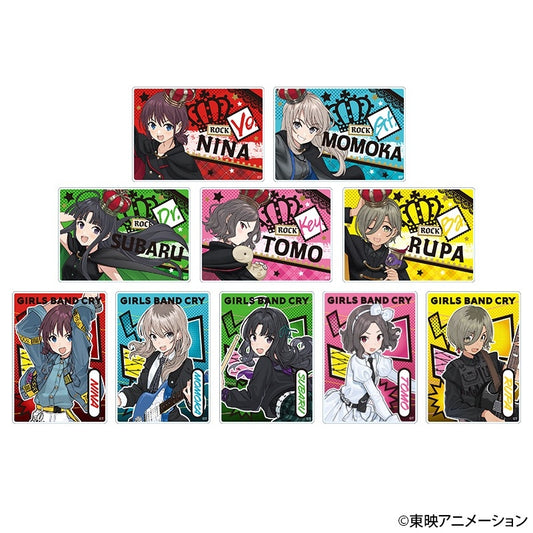 ガールズバンドクライ トレーディングアクリルステッカー Rock Queen ver. (池袋)