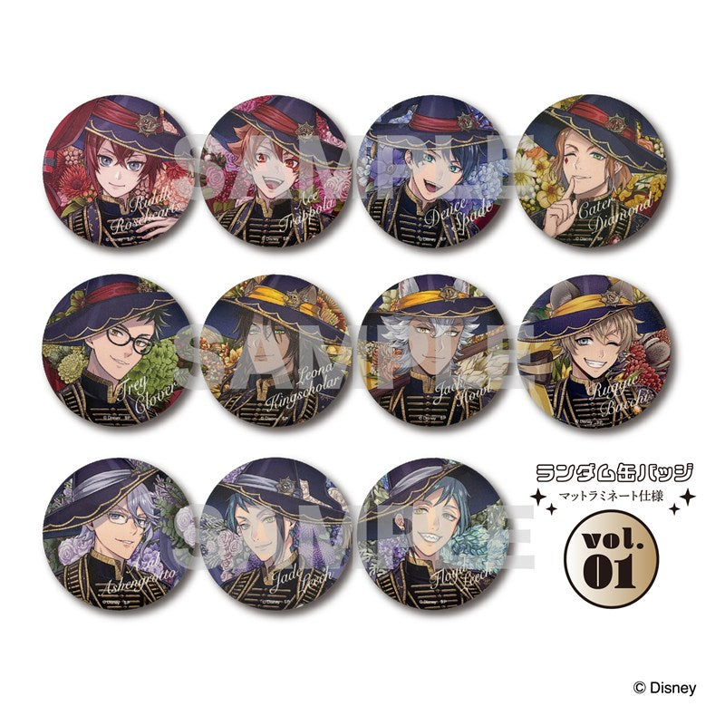 【Animate限定】ディズニー ツイステッドワンダーランド ブルームバースデー/ランダム缶バッジvol.1/全11種(池袋)