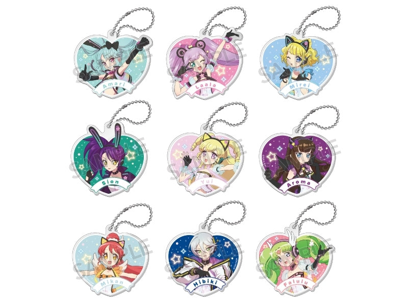 (ﾃｨｰﾑｴﾝﾀﾃｲﾝﾒﾝﾄ) アイドルランド プリパラ アクリルキーホルダー acrylic keychain