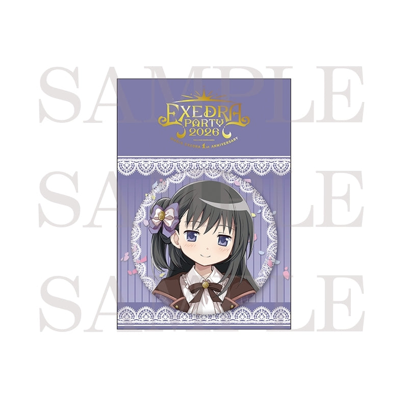 「魔法少女まどか☆マギカ Magia Exedra」 台紙付きビッグ缶バッジ 暁美ほむら（池袋）